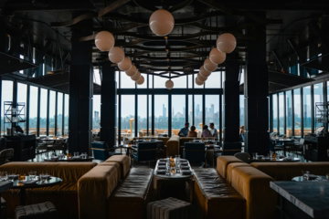 people inside eatery